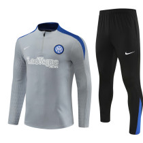 Mens Inter Milan Training Suit Grey 2024/25