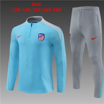 Kids Atletico Madrid Training Suit Light Blue 2024/25