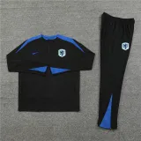 Kids Netherlands Training Suit Black 2024