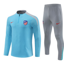 Mens Atletico Madrid Training Suit Light Blue 2024/25