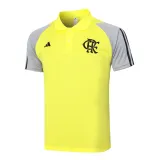 Mens Flamengo Polo Shirt Yellow 2024/25