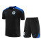 Mens Netherlands Short Training Suit Black 2024