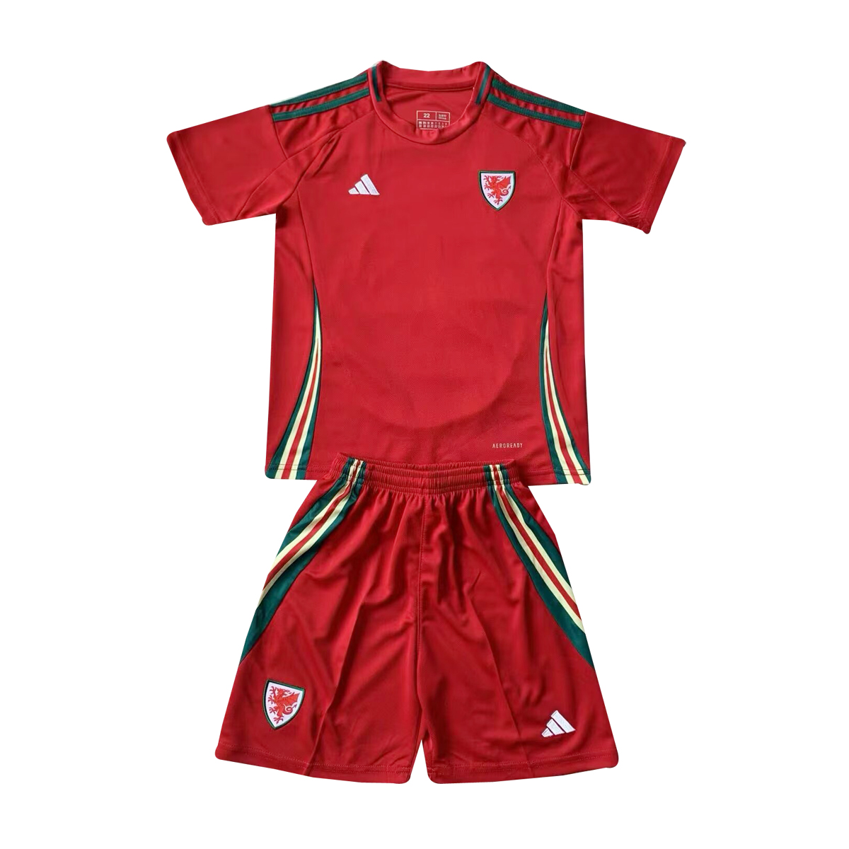 US$ 15.80 - Kids Wales Home Jersey 2024 - www.soccerworldfc.net