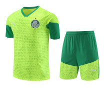 Mens Palmeiras Short Training Suit Yellow 2024/25