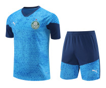 Mens Palmeiras Short Training Suit Blue 2024/25