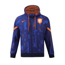 Mens Netherlands All Weather Windrunner Jacket Blue 2024