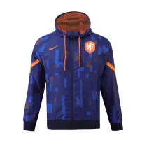 Mens Netherlands All Weather Windrunner Jacket Blue 2024