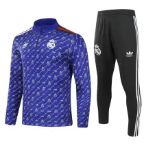Mens Real Madrid Training Suit Purple 2024/25