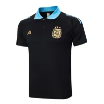 Mens Argentina Polo Shirt Black 2024