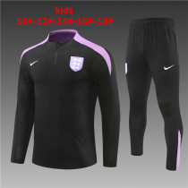 Kids England Training Suit Black 2024