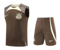 Mens Corinthians Singlet Suit Dark Grey 2024/25