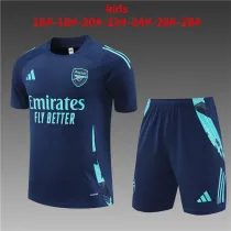 Kids Arsenal Short Training Suit Royal 2024/25