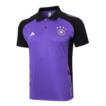 Mens Germany Polo Shirt Purple 2024