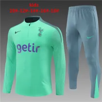 Kids Tottenham Hotspur Training Suit Green 2024/25