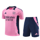 Mens Arsenal Short Training Suit Pink 2024/25