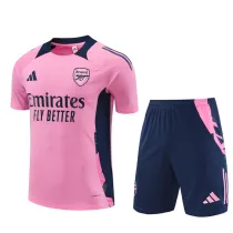 Mens Arsenal Short Training Suit Pink 2024/25