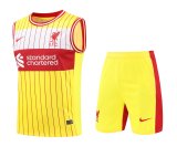 Mens Liverpool Singlet Suit Yellow 2024/25