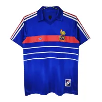 France Retro Home Jersey Mens 1984