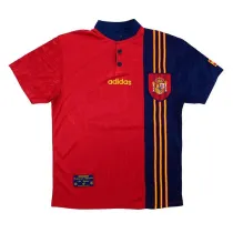Mens Spain Retro Home Jersey 1996