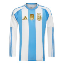 Mens Argentina Home Jersey Long Sleeve 2024