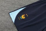 Mens France Short Training Suit Royal 2024