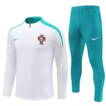 Mens Portugal Training Suit White 2024