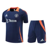 Mens Manchester United Short Training Suit Royal 2024/25