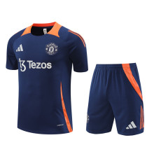 Mens Manchester United Short Training Suit Royal 2024/25
