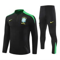Mens Brazil Training Suit Black 2024
