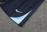 Mens France Short Training Suit Royal 2024