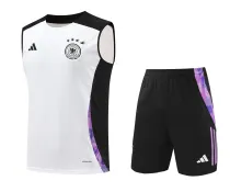Mens Germany Short Training Suit White 2024