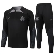 Mens Corinthians Training Suit Black 2024/25