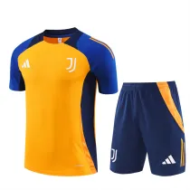 Mens Juventus Short Training Suit Orange 2024/25