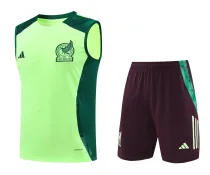 Mens Mexico Singlet Suit Yellow 2024
