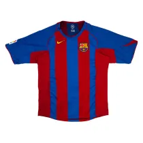 Mens Barcelona Retro Home Jersey 2004/05