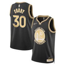 Mens Golden State Warriors Stephen Curry Nike Black 2024 MVP Swingman Jersey - Select Series