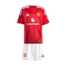 Kids Manchester United Home Jersey 2024/25