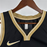 Mens Golden State Warriors Stephen Curry Nike Black 2024 MVP Swingman Jersey - Select Series