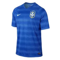 Mens Brazil Retro Away Jersey 2014