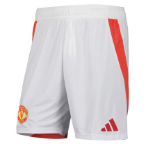 Mens Manchester United Home White Shorts 2024/25