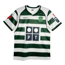 Mens Sporting Portugal Retro Home Jersey 2001/03