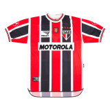 Mens Sao Paulo FC Retro Away Jersey 2000 - Crew Neck