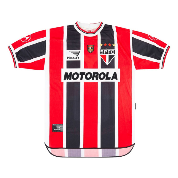 Mens Sao Paulo FC Retro Away Jersey 2000 - Crew Neck