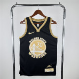 Mens Golden State Warriors Stephen Curry Nike Black 2024 MVP Swingman Jersey - Select Series