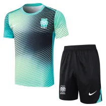 Mens Korea Short Training Suit Green 2024