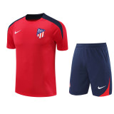 Mens Atletico Madrid Short Training Suit Red 2024/25