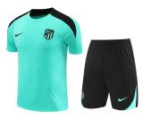 Mens Atletico Madrid Short Training Suit Green 2024/25