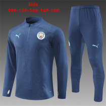 Kids Manchester City Training Suit Royal 2024/25