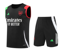 Mens Arsenal Singlet Suit Black 2024/25