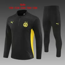 Kids Borussia Dortmund Training Suit Black 2024/25